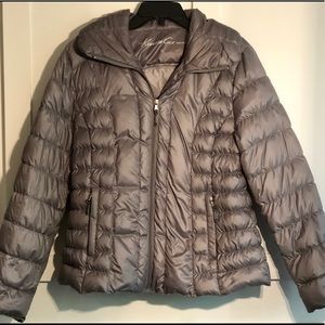 Silver Kenneth Cole Down Coat